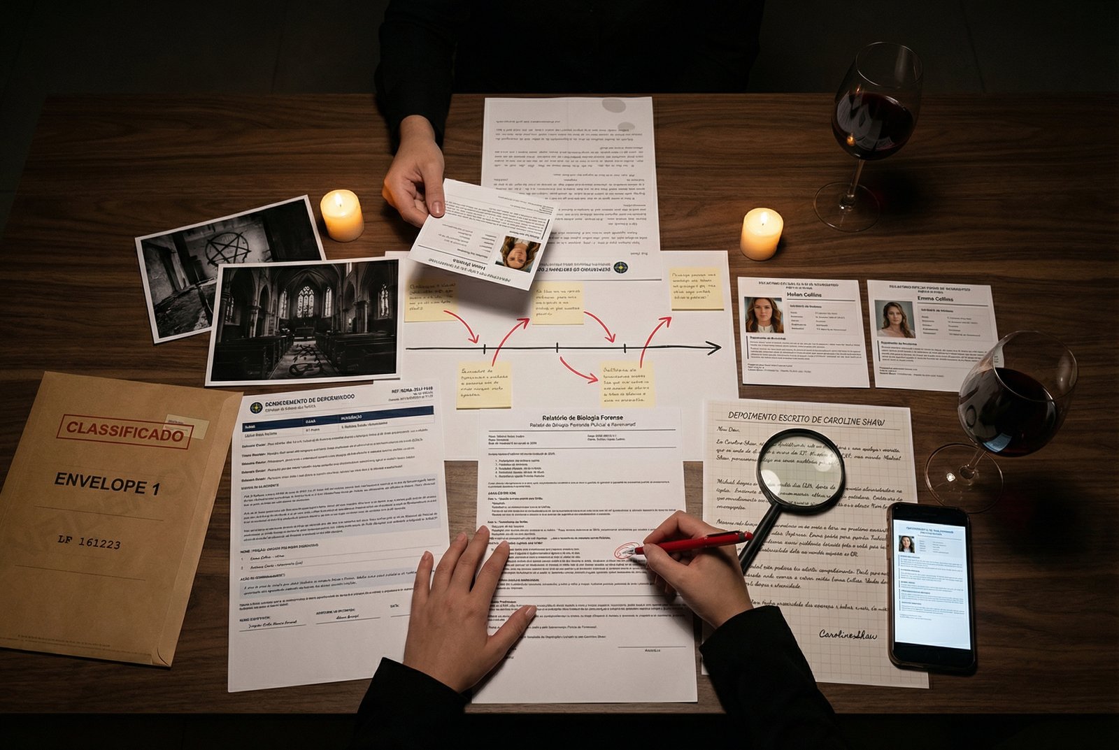 Mesa de investigação